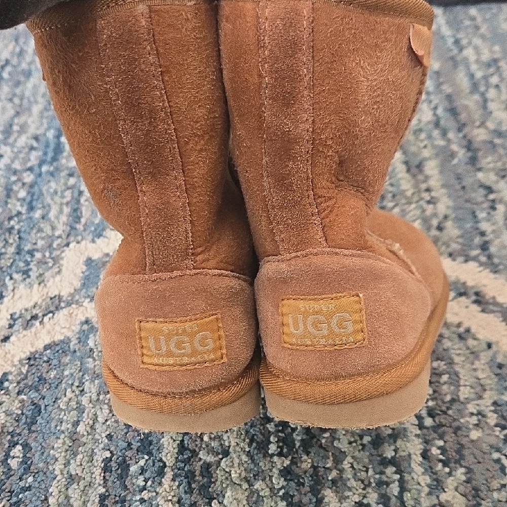 UGG Chestnut Suede Boots